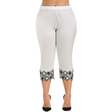 Load image into Gallery viewer, Wome Leggings 2020 Korean Black Fashion Leggings Casual Elastic Waist Large Size High Waist Applique Feet Pants Push High#JY