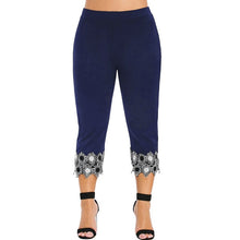 Load image into Gallery viewer, Wome Leggings 2020 Korean Black Fashion Leggings Casual Elastic Waist Large Size High Waist Applique Feet Pants Push High#JY
