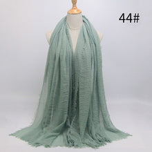 Load image into Gallery viewer, Women Islam Maxi Crinkle Cloud Hijab Scarf Shawl Muslim Long Shawl Stole Wrap