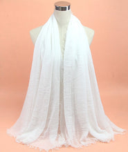 Load image into Gallery viewer, Women Islam Maxi Crinkle Cloud Hijab Scarf Shawl Muslim Long Shawl Stole Wrap