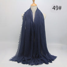 Load image into Gallery viewer, Women Islam Maxi Crinkle Cloud Hijab Scarf Shawl Muslim Long Shawl Stole Wrap