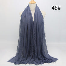 Load image into Gallery viewer, Women Islam Maxi Crinkle Cloud Hijab Scarf Shawl Muslim Long Shawl Stole Wrap