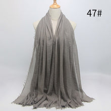 Load image into Gallery viewer, Women Islam Maxi Crinkle Cloud Hijab Scarf Shawl Muslim Long Shawl Stole Wrap