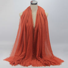Load image into Gallery viewer, Women Islam Maxi Crinkle Cloud Hijab Scarf Shawl Muslim Long Shawl Stole Wrap