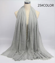 Load image into Gallery viewer, Women Islam Maxi Crinkle Cloud Hijab Scarf Shawl Muslim Long Shawl Stole Wrap