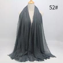 Load image into Gallery viewer, Women Islam Maxi Crinkle Cloud Hijab Scarf Shawl Muslim Long Shawl Stole Wrap