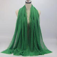 Load image into Gallery viewer, Women Islam Maxi Crinkle Cloud Hijab Scarf Shawl Muslim Long Shawl Stole Wrap
