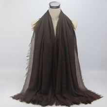 Load image into Gallery viewer, Women Islam Maxi Crinkle Cloud Hijab Scarf Shawl Muslim Long Shawl Stole Wrap
