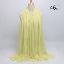Load image into Gallery viewer, Women Islam Maxi Crinkle Cloud Hijab Scarf Shawl Muslim Long Shawl Stole Wrap