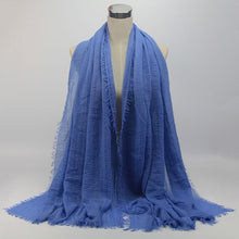 Load image into Gallery viewer, Women Islam Maxi Crinkle Cloud Hijab Scarf Shawl Muslim Long Shawl Stole Wrap