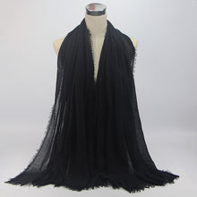 Load image into Gallery viewer, Women Islam Maxi Crinkle Cloud Hijab Scarf Shawl Muslim Long Shawl Stole Wrap
