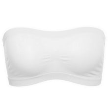 Load image into Gallery viewer, Women Lady Tube Top Bra Bandeau Underwear Sexy Wrapped Chest Strapless Muply Girls Breathable Stretch Layer Seamless Crop Tops