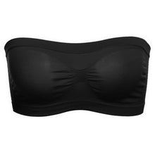 Load image into Gallery viewer, Women Lady Tube Top Bra Bandeau Underwear Sexy Wrapped Chest Strapless Muply Girls Breathable Stretch Layer Seamless Crop Tops