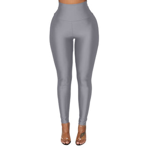Women Leggings Fishion Black Leggings Compression Fitness Pants Base Layer Solid Hot Sale Casual High Waist Pants Leginsy#JY
