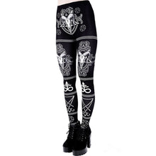 Load image into Gallery viewer, Women Leggings For Fitness Fashion Ladies Casual Printing High Waist Long Leggins Gothic Legging Leginsy Roupa De Academia#JY