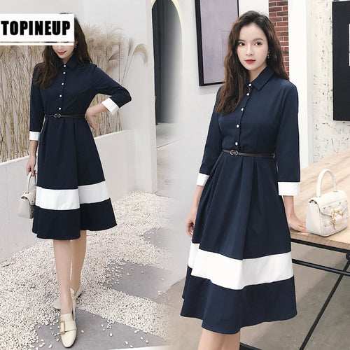 Women's Vintage Swing summer Dress Plus size Sexy Long dress vestido ropa mujer