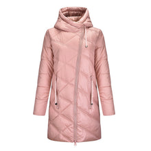 Load image into Gallery viewer, Women&#39;s Winter Warm Hooded Parka Jacket Coat Thickened Cotton Padded Overcoat Jackets and Coats