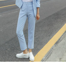 Load image into Gallery viewer, Women&#39;s suits 2019 autumn new women&#39;s Korean fashion temperament Slim small suit women&#39;s jacket wild pants suit high quality