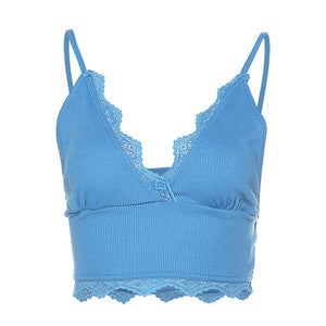 Womens Summer Camis Tanks Tops Sleeveless Cotton Bustier Unpadded Bandeau Bra Vest Crop Top Seamless Tees
