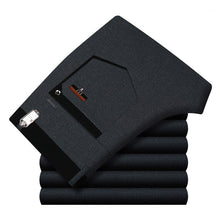 Load image into Gallery viewer, Work Pants Men's Suit Dress Casual Straight Business Classic Office Formal Pant Big Size Non-Iron Trousers Male High Waist Pants