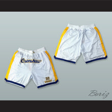 Load image into Gallery viewer, Monica Wright 32 Crenshaw High School White Basketball Shorts