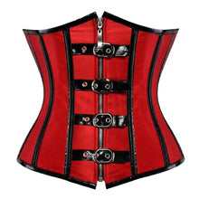 Load image into Gallery viewer, XS-3XL Sexy Women&#39;s Gothic Steampunk Corset Steel Boned Underbust Corsets and Bustiers Shapewear Waist Trainer Cincher Corselet