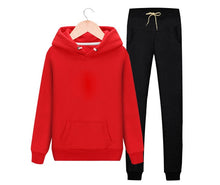 Load image into Gallery viewer, XUANSHOW 2019 Fashion Tracksuit Women Autumn Winter Clothes Cotton Long Sleeve Hoodies+Splice Long Pant Two Piece Set S-XXL