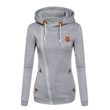 Load image into Gallery viewer, XUANSHOW 2019 Women Fashion Fleeces Sweatshirts Hooded Candy Colors Solid Sweatshirt Long Sleeve Zip Up Clothing Sudaderas Mujer