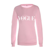 Load image into Gallery viewer, XUANSHOW 2020 Spring Autumn Women Pullover Jumper Hoodies Sweatshirts Ladies Letter Printed VOGUE Fleece Tops