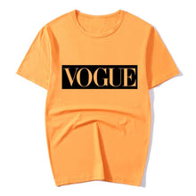 Load image into Gallery viewer, XUANSHOW 2020 Summer Fashion Women T Shirt Tops VOGUE Letters Casual Female T-shirts Streetwear Plus size S-XXXL Camiseta Mujer
