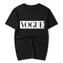 Load image into Gallery viewer, XUANSHOW 2020 Summer Fashion Women T Shirt Tops VOGUE Letters Casual Female T-shirts Streetwear Plus size S-XXXL Camiseta Mujer