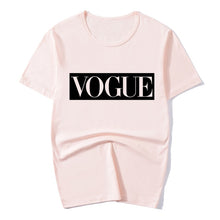 Load image into Gallery viewer, XUANSHOW 2020 Summer Fashion Women T Shirt Tops VOGUE Letters Casual Female T-shirts Streetwear Plus size S-XXXL Camiseta Mujer