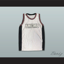 Load image into Gallery viewer, YMCMB Young Money Cash Money Billionaires White Basketball Jersey
