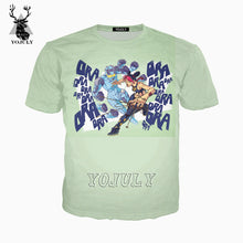 Load image into Gallery viewer, YOJULY JoJo Bizarre Adventure Men 3D Print T-Shirt Anime Women Shirts Unisex Fashion Novelty Streetwear Funny t shirt tops TS03