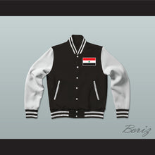 Load image into Gallery viewer, Yemen Varsity Letterman Jacket-Style Sweatshirt