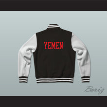Load image into Gallery viewer, Yemen Varsity Letterman Jacket-Style Sweatshirt