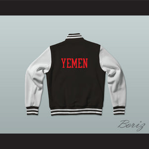 Yemen Varsity Letterman Jacket-Style Sweatshirt