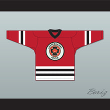 Load image into Gallery viewer, Yorkie 5 Letterkenny Irish Red Hockey Jersey