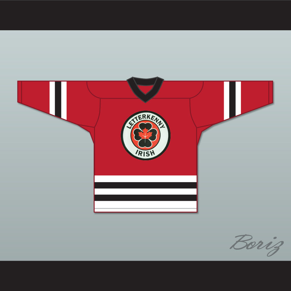 Yorkie 5 Letterkenny Irish Red Hockey Jersey