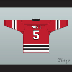 Yorkie 5 Letterkenny Irish Red Hockey Jersey