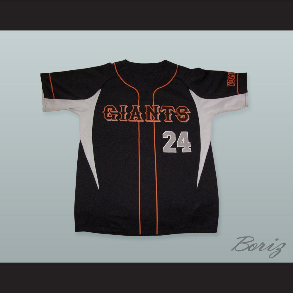 Yoshinobu Takahashi 24 Yomiuri Giants Black Baseball Jersey