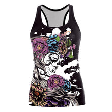 Load image into Gallery viewer, [You're My Secret] 2019 The Nightmare Before Christmas Tank Top for Women Corpse Bride Gothic Style Halloween Sleeveless Vest