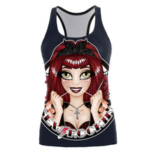 Load image into Gallery viewer, [You're My Secret] 2019 The Nightmare Before Christmas Tank Top for Women Corpse Bride Gothic Style Halloween Sleeveless Vest