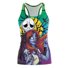 Load image into Gallery viewer, [You're My Secret] 2019 The Nightmare Before Christmas Tank Top for Women Corpse Bride Gothic Style Halloween Sleeveless Vest