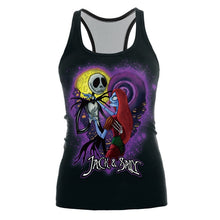 Load image into Gallery viewer, [You're My Secret] 2019 The Nightmare Before Christmas Tank Top for Women Corpse Bride Gothic Style Halloween Sleeveless Vest