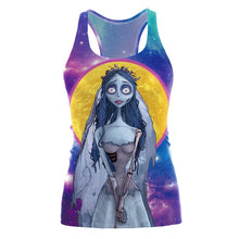 Load image into Gallery viewer, [You're My Secret] 2019 The Nightmare Before Christmas Tank Top for Women Corpse Bride Gothic Style Halloween Sleeveless Vest