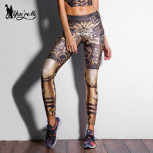 Load image into Gallery viewer, [You're My Secret] Fashion Design Steampunk Women Pant Star Wars leggins High Waist Mechanical Gear 3d Print Leggings for Women