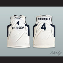 Load image into Gallery viewer, Yushkin 4 BC Odessa Ukraine White Basketball Jersey