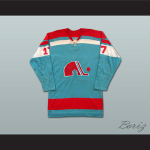 Yves Bergeron WHA Quebec Nordiques Hockey Jersey