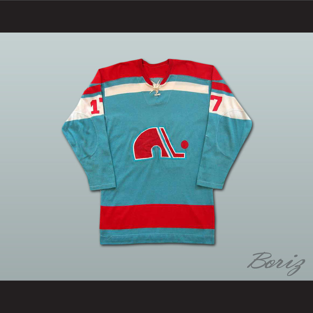 Yves Bergeron WHA Quebec Nordiques Hockey Jersey